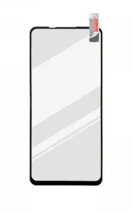 Ochranné sklo Q sklo Xiaomi Redmi Note 9 celotvárové - čierne (full glue)