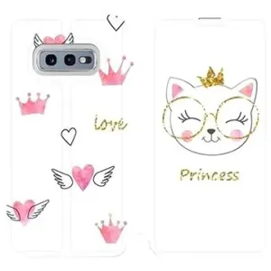 Flipové puzdro na mobil Samsung Galaxy S10e – MH03S Mačička princess