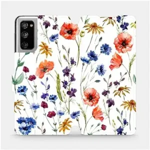 Flip puzdro na mobil Samsung Galaxy S20 FE – MP04S Lúčne kvety