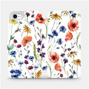 Flip puzdro na mobil Apple iPhone 8 – MP04S Lúčne kvety