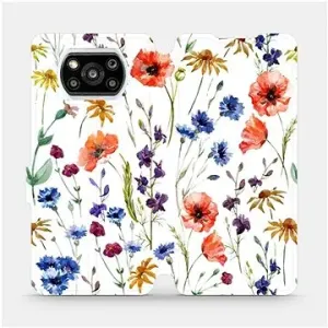 Flip puzdro na mobil Xiaomi POCO X3 Pro – MP04S Lúčne kvety