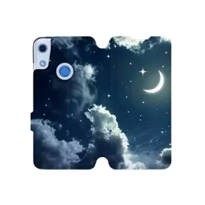 Flipové puzdro na mobil Huawei Y6S – V145P Nočná obloha s mesiacom