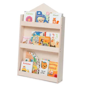 Mobli Dotty, Natural Haus, detský regál na knihy, Montessori, multiplex, 60 × 95 × 13 cm #1426316