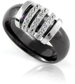 Modesi Keramický prsteň QJRQY6267KL 58 mm