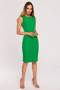 Zelené midi šaty M667 #3497547