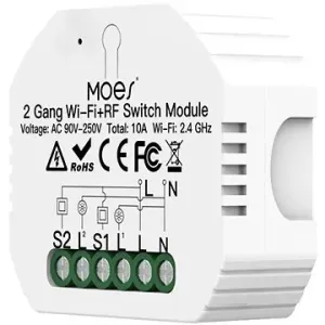 MOES Hidden WiFi smart switch 2 gang #9106918