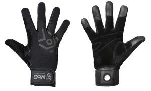 Zlaňovacie rukavice Abseil/Rappel MoG® – Čierna (Farba: Čierna, Veľkosť: 4XL)