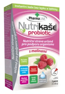 Nutridrink Nutrikaša Probiotic s malinami 3 x 60 g