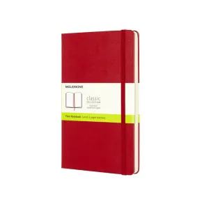 MOLESKINE Zápisník tvrdý čistý červený L (240 strán)