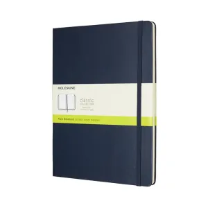 MOLESKINE Zápisník tvrdý čistý modrý XL (192 strán)