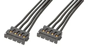 Molex 36920-0401 Cable Assy, 4Pos, Wtb Rcpt-Rcpt, 100Mm