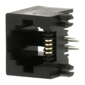 Molex 43860-0003 Modular Connector, Jack, 6P4C, 1Port, Th