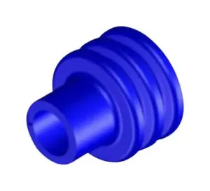 Molex 64325-1366 Single Wire Seal, Blue