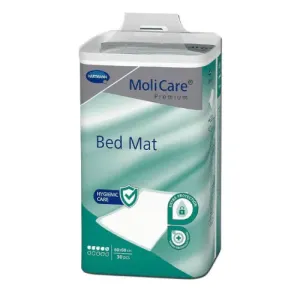 MoliCare Premium Bed Mat 5 kvapiek 60x60 cm absorpčné podložky (inov.2020) 1x30 ks