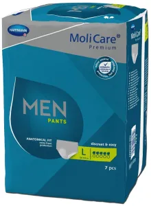 MoliCare Premium MEN PANTS 5 kvapiek L inkontinenčné naťahovacie nohavičky 1x7 ks