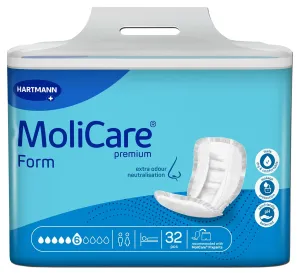 MoliCare Premium Form 6 kvapiek vkladacie plienky, savosť 2353 ml, 1x32 ks