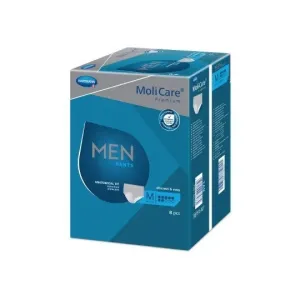 MoliCare Premium MEN PANTS 7 kvapiek M inkontinenčné naťahovacie nohavičky 1x8 ks
