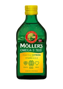 Möller´s Möller´s rybí olej Omega 3 z tresčej pečene s citrónovou príchuťou 250 ml