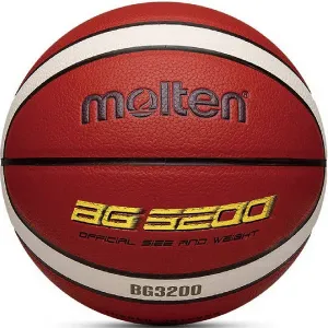Molten BG 3200 Basketbalová lopta, hnedá, veľkosť #454347