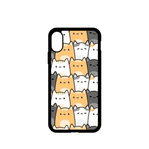 Momanio obal, iPhone X / XS, mačičky