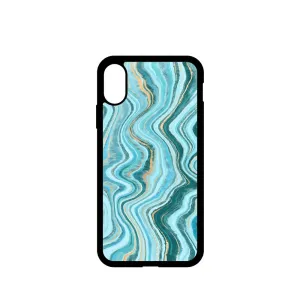 Momanio obal, iPhone X / XS, Marble blue