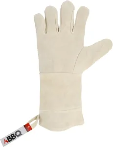Grilovací rukavice BBQ bílá