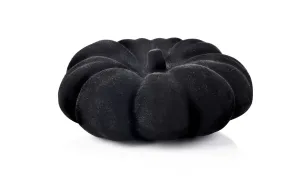 Keramická dekorace MAVE dýně 16x6 cm černá