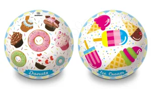 Mondo gumová rozprávková lopta Donuts a Ice Cream 5515