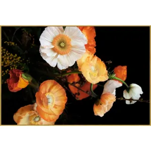 Monee SKLENENÝ OBRAZ, kvety, 120/80 cm #3860552