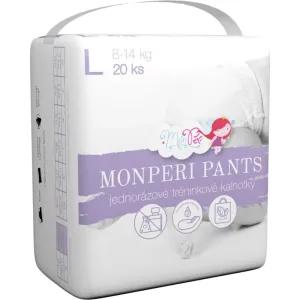 MONPERI - Jednorazové nohavičky 8-14 kg nohavičky - Pants L (balenie 20 kusov)