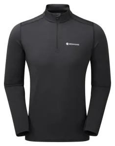 Tričko Thermo Zip Neck Dart Montane® – Čierna (Farba: Čierna, Veľkosť: XL)