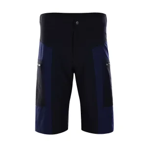 MONTON Cyklistické nohavice krátke bez trakov - JANKUN MTB - čierna/modrá