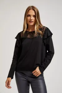 Blouse with lace #8556324