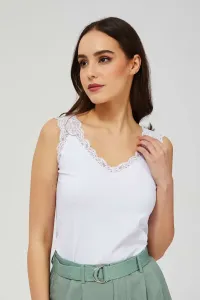 Lace top - white
