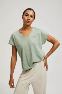 Women's T-shirt MOODO - olive #9507426