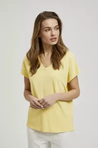 Women's T-shirt MOODO - yellow #9499250