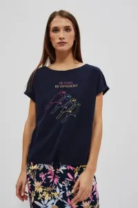 Moodo women's T-shirt - dark blue #5682595