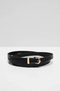 Plain belt with gold buckle #4756353