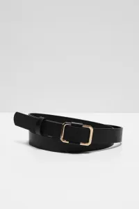 Plain belt with gold buckle #4756444