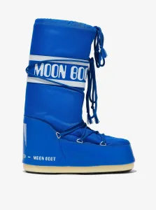 Modré dámske snehule Moon Boot Icon Nylon Moon Boot #1063107