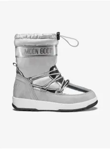 Zimná obuv pre ženy Moon Boot - strieborná #158305