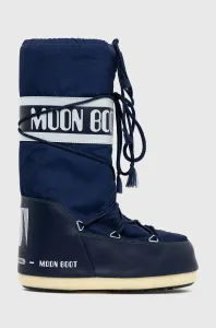 Členkové topánky Moon Boot pánske, tmavomodrá farba #8219384