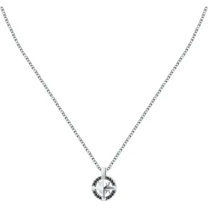 Morellato Moderný oceľový náhrdelník Versilia SAHB14 (retiazka, prívesok)