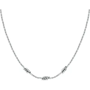 Morellato Pôvabný oceľový náhrdelník s kryštálmi Torchon SAWZ03
