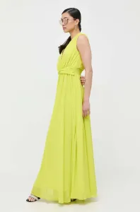 Šaty Morgan zelená farba, maxi, áčkový strih #8658153