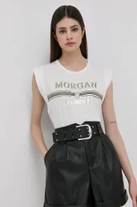 Tričko Morgan dámske, biela farba, #200223