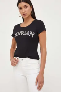 Tričko Morgan dámsky, čierna farba #8751676
