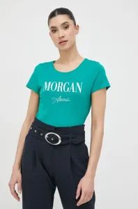 Tričko Morgan dámsky, zelená farba #9259963
