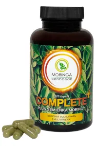MORINGA Moringa Caribbean COMPLETE cps s vitamínom D a B12 1x120 ks