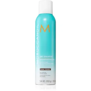 Moroccanoil Dry Shampoo Dark Tones 205 ml suchý šampón pre ženy na všetky typy vlasov; na mastné vlasy